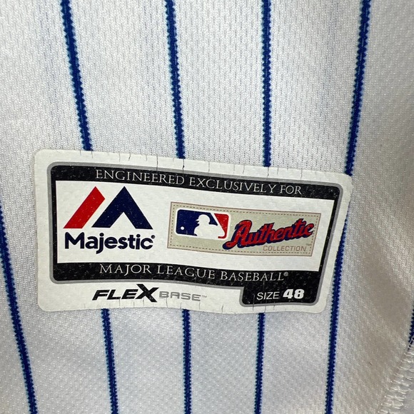 New York Mets Tim Tebow Baseball Jersey, Size 2X. Majestic Brand - Picture 3 of 12